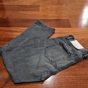 Loft High Rise Straight Crop